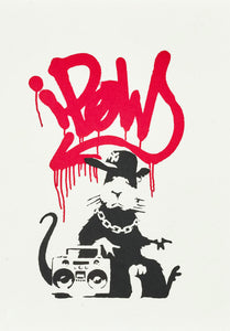 Banksy (West Country Prince) - Gangsta Rat (Replica